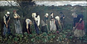 ビート分野の労働者 作： Max Liebermann